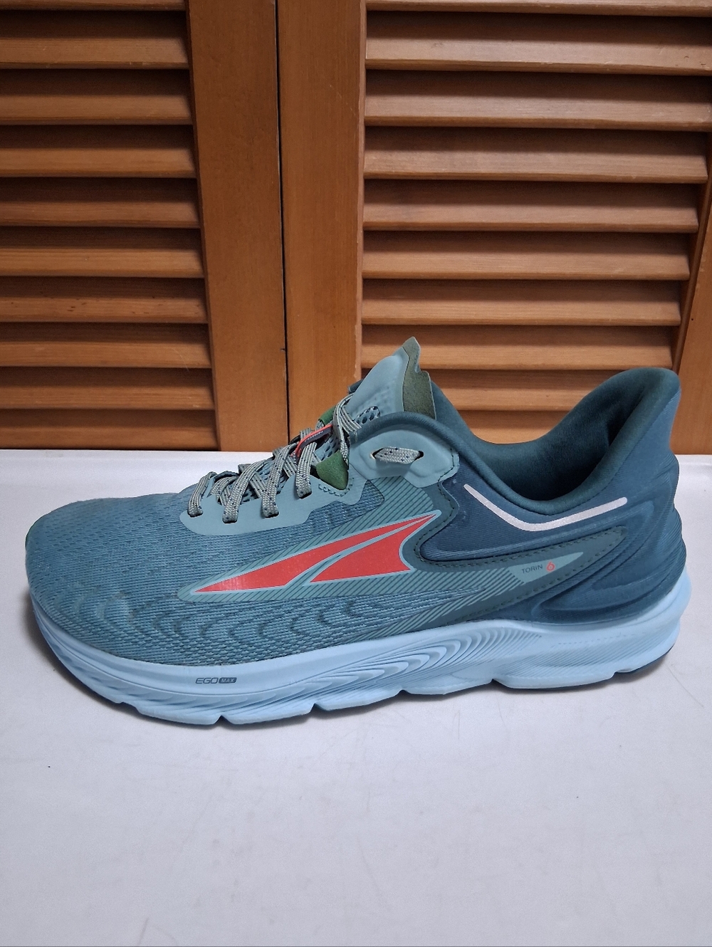 Altra Torin 6 Egomax Wide Toe Box Womens Running Shoe Dusty Teal * Size: 10.5